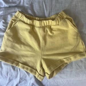 forever 21 sweat shorts!